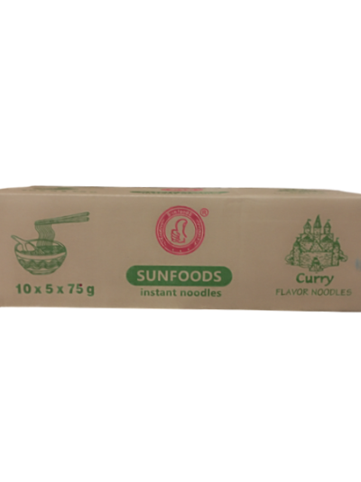 Sunfoods Noodles Curry Multipack 5 x 73g x 10