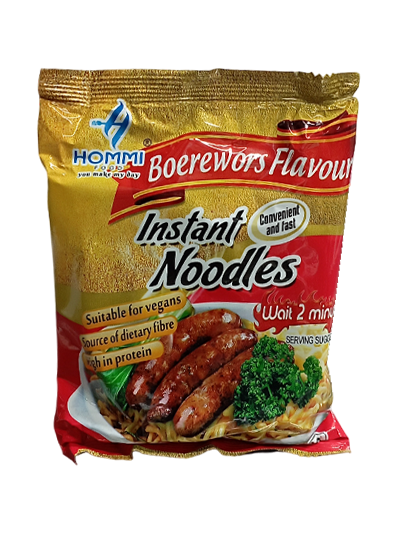 HOMMI Noodles Boerewors Multipack 5 x 73g